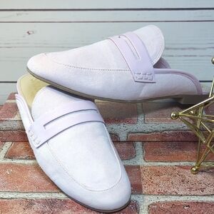 Circus Sam Edelman Powder Pink Mules Loafers Women's 9.5‎ Coquette Spring Girly